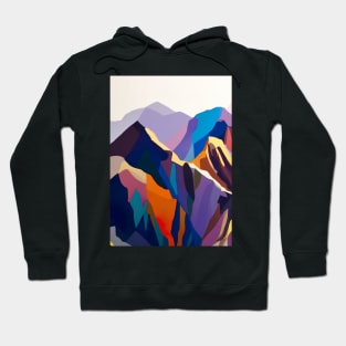 Colorful Mountains Hoodie